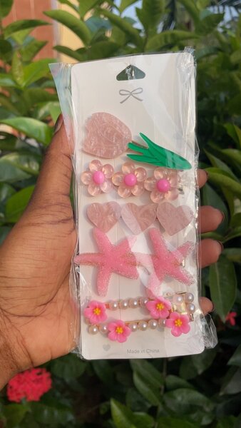 Ensemble de barrettes élégantes