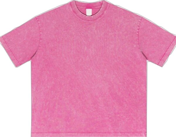 T-shirt rose unisexe