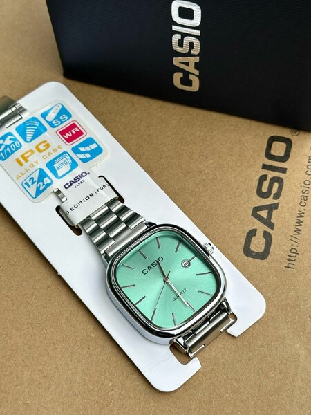 Montre Casio Quadrante Vert