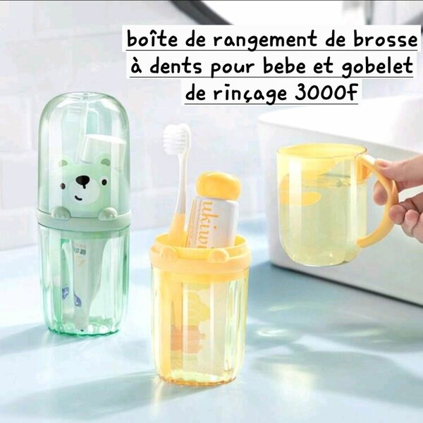 Set dentifrice enfant mignon
