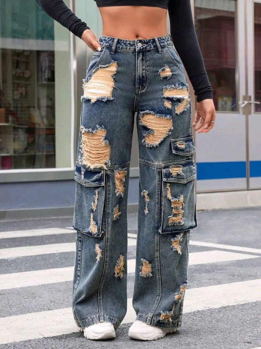 FASHION CARGO JEANS