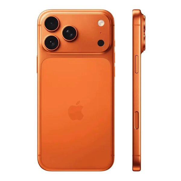 Smartphone dernier modèle orange