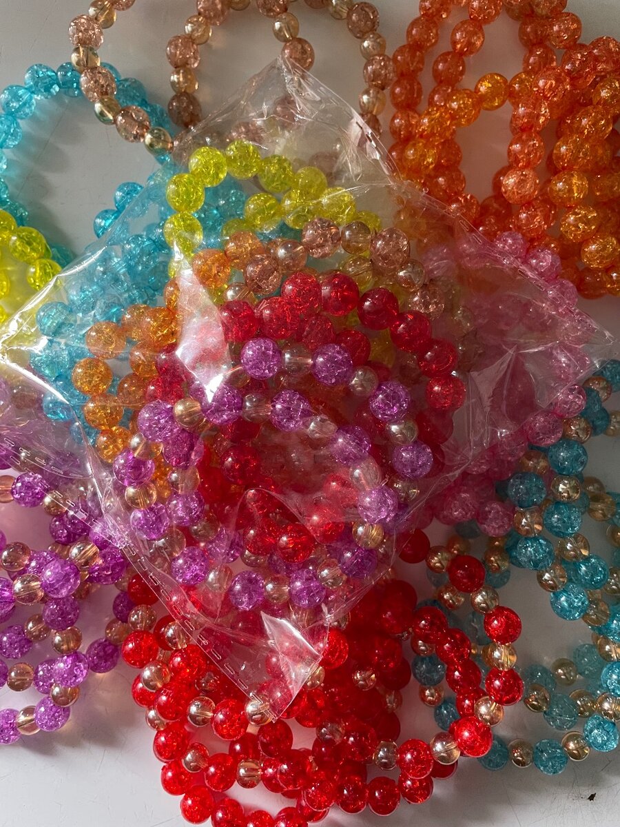 Douzaine Bracelets en perles