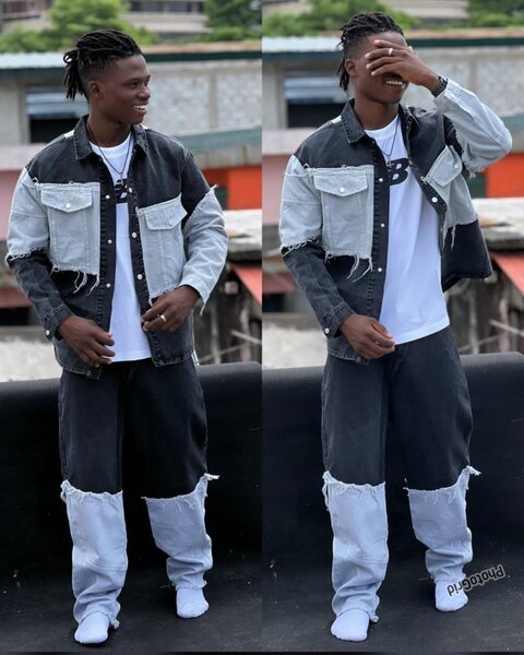 Ensemble en jean tendance