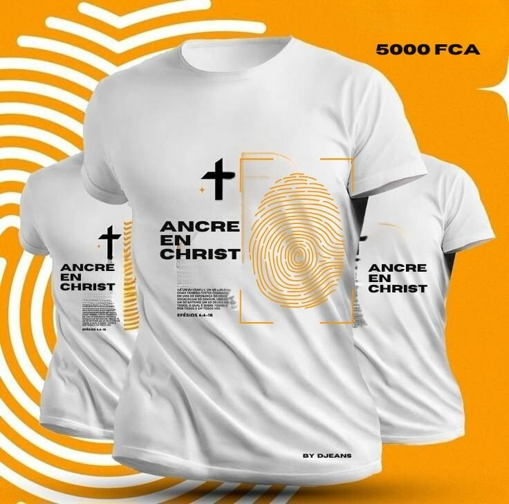 T-shirt Ancre en Christ