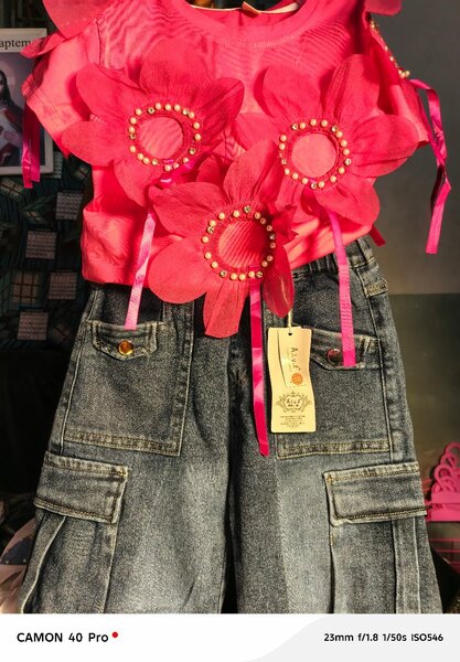 Ensemble Fille Tendance Floral