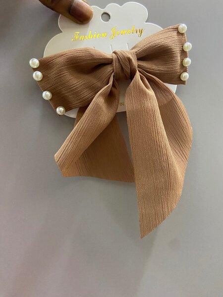 Ribbon hair clip
