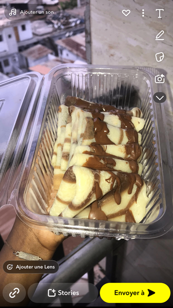 Crêpes au Chocolat