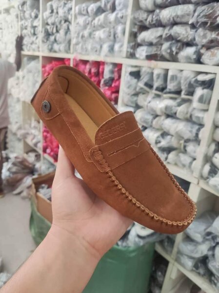 Mocassins en cuir pour hommes