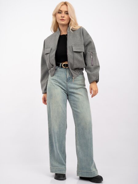 Бомбер женский