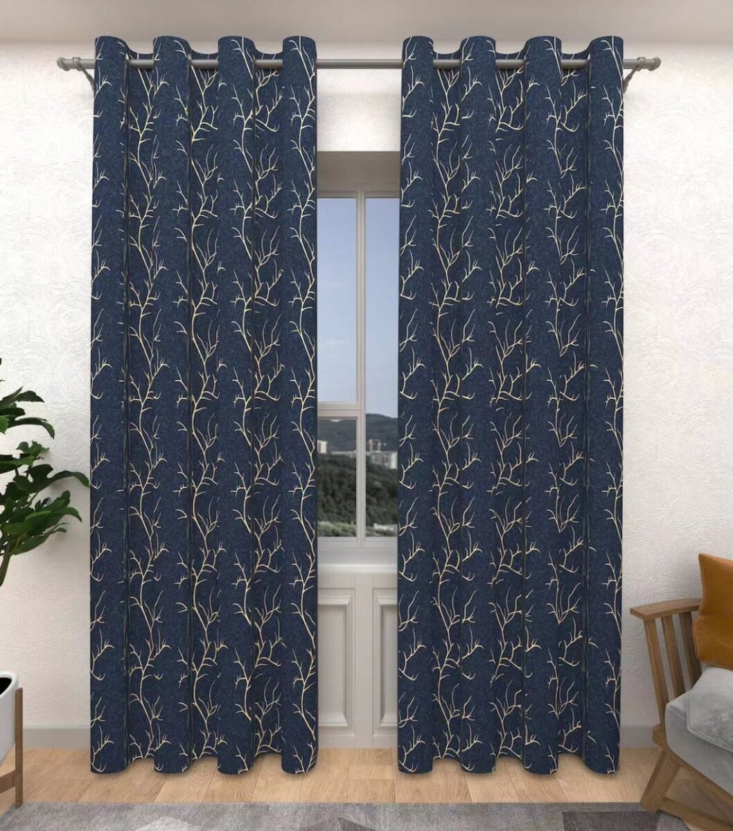 2 In 1 Window Curtains