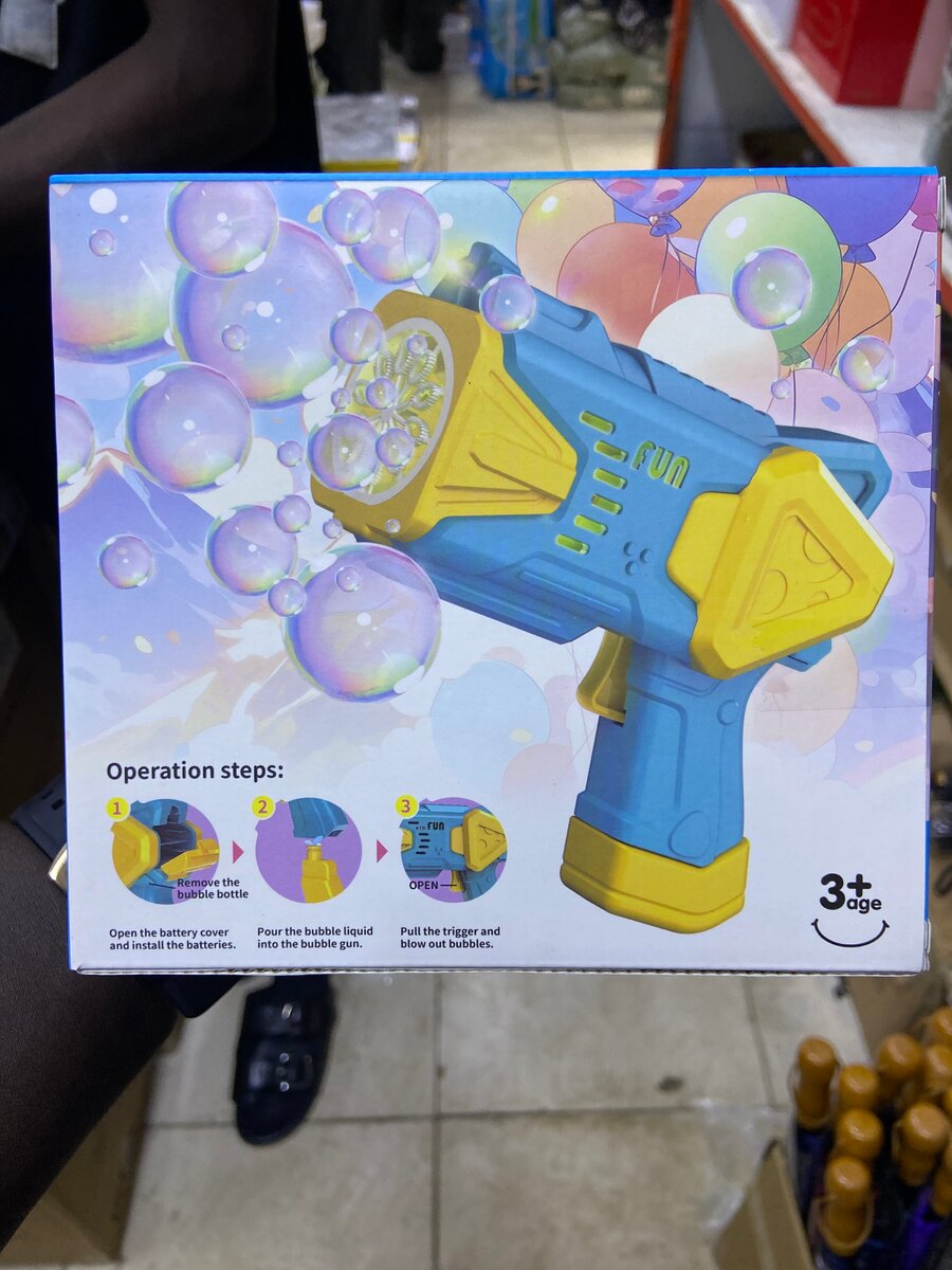 Pistolet à Bulles Bazooka