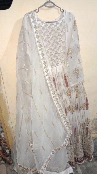 Nikkah Frock along with heavy flare