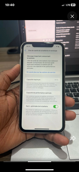 iPhone 11 Blanc Reconditionné