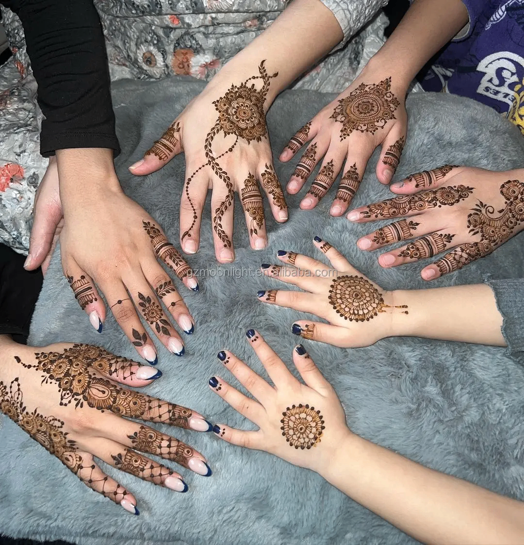 Pochoirs de tatouage henné