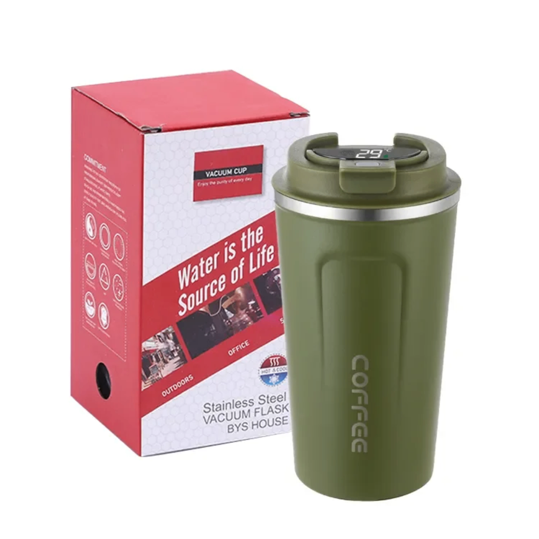 Mug isotherme en acier inoxydable