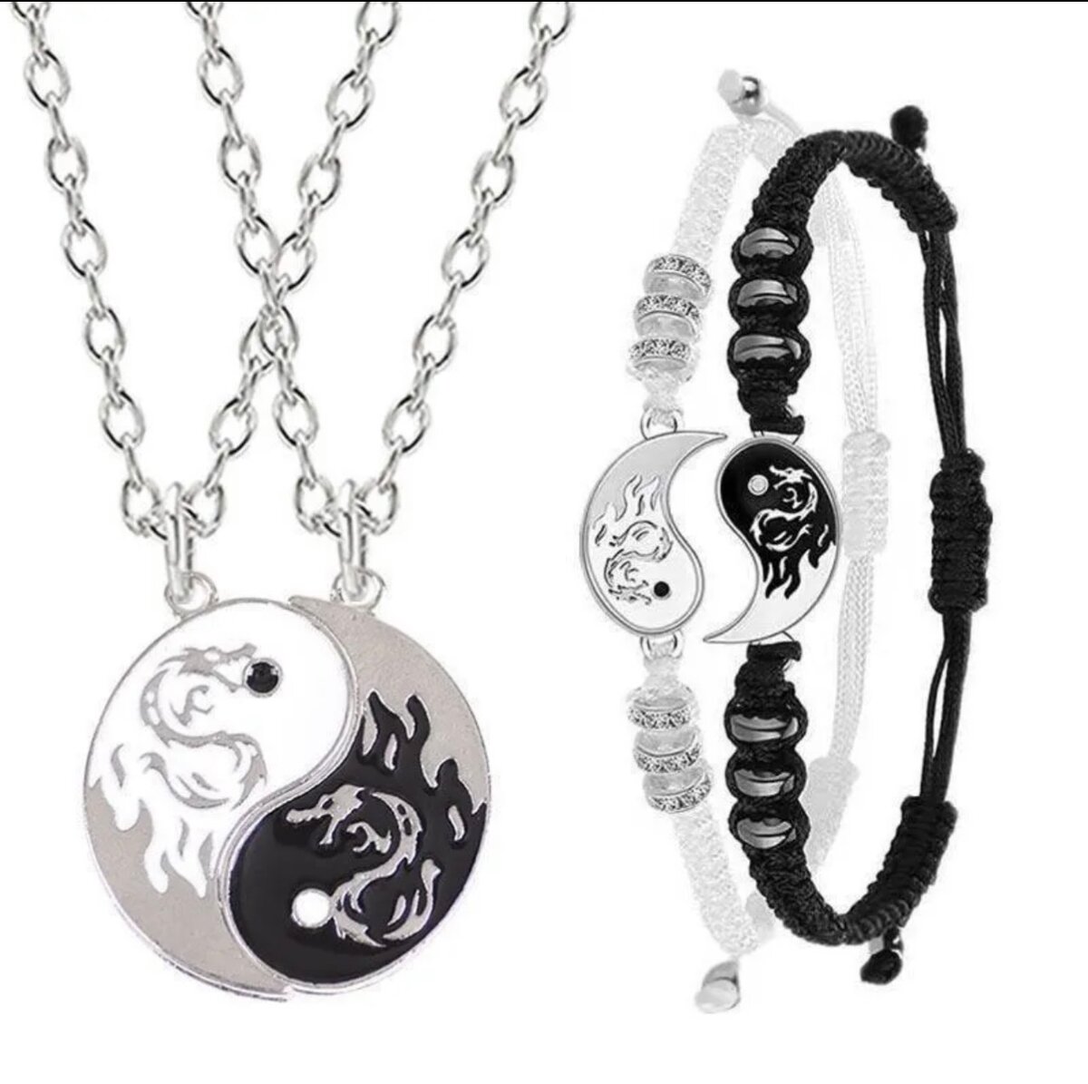 Браслеты ИНЬ и ЯНЬ