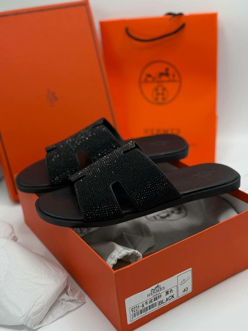 Men Hermes slides
