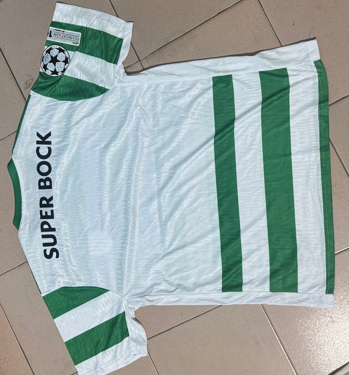 Maillot Sporting CP UEFA Homme