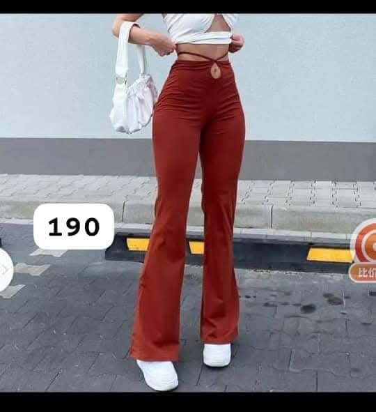 Stylish women's pants red