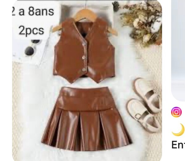 Ensemble Veste et Jupe Enfant