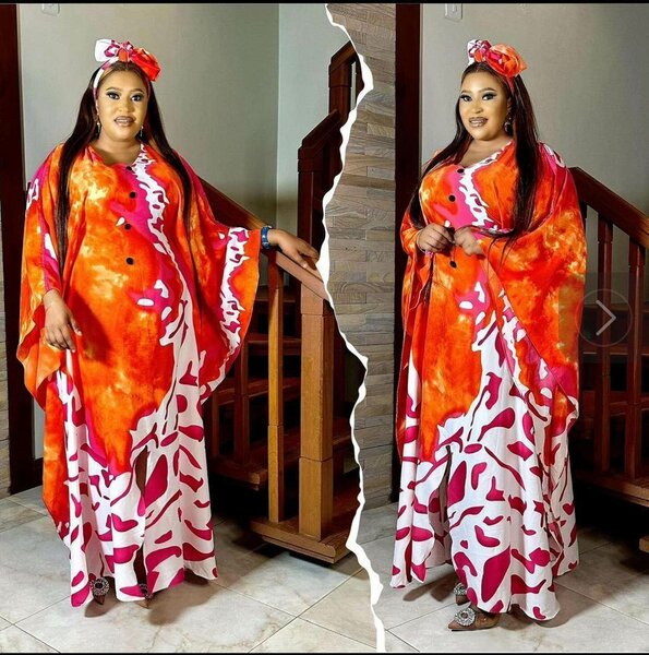 Robe maxi bohème colorée