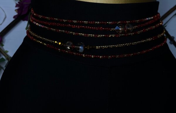 Ceinture femme perles élégantes