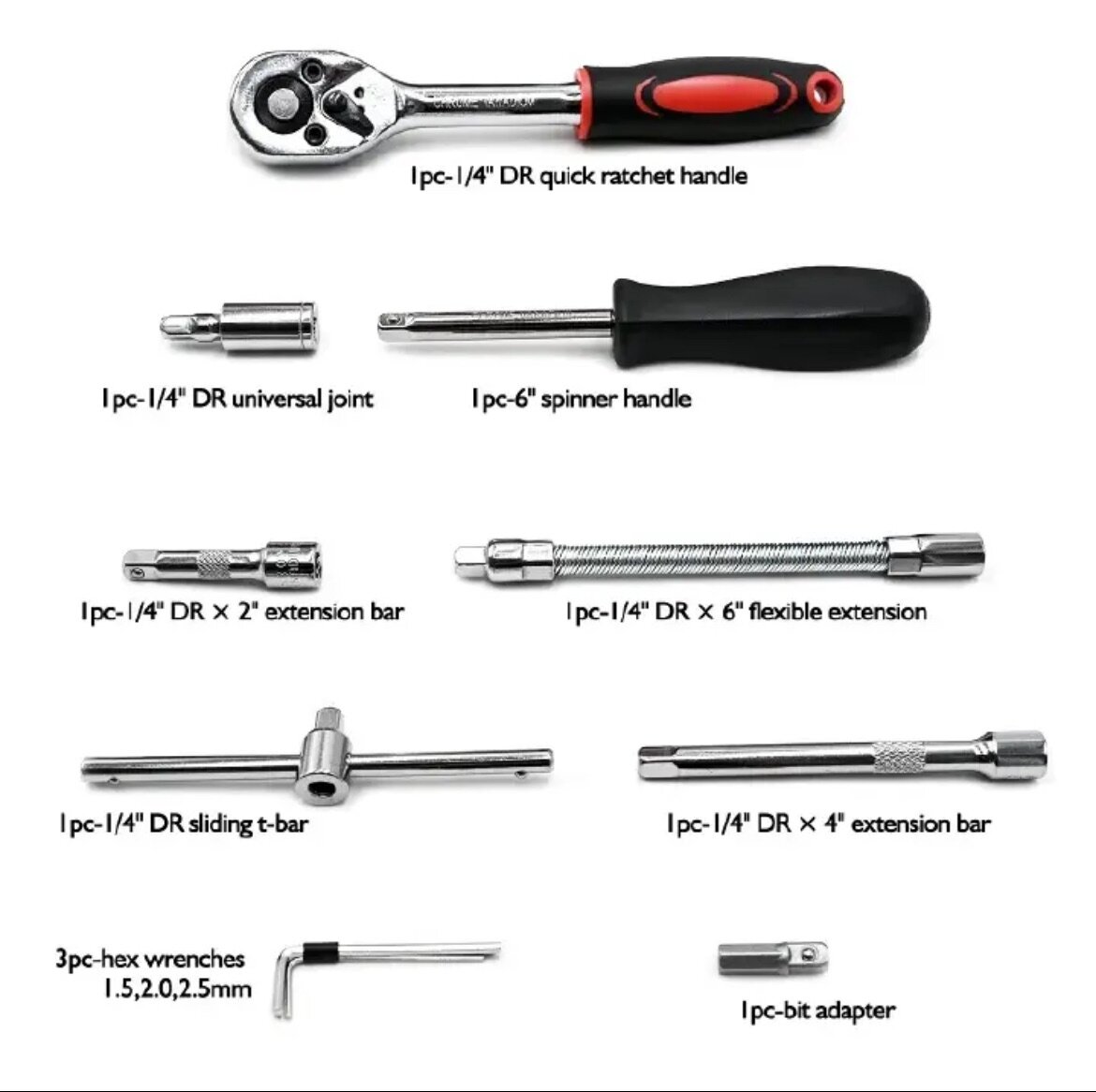 46 in 1 Wrench Toolset