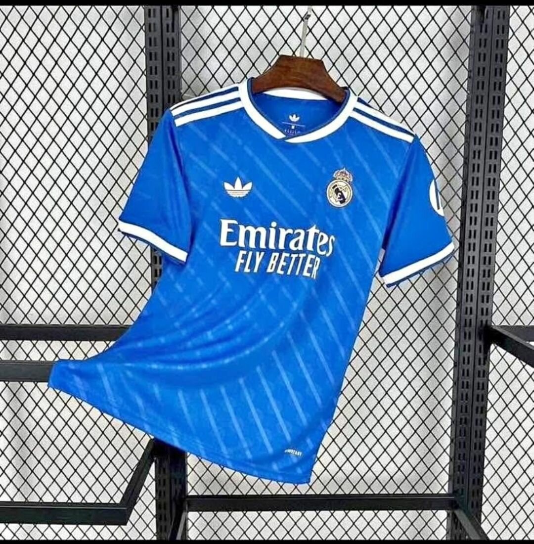 Maillot de football bleu
