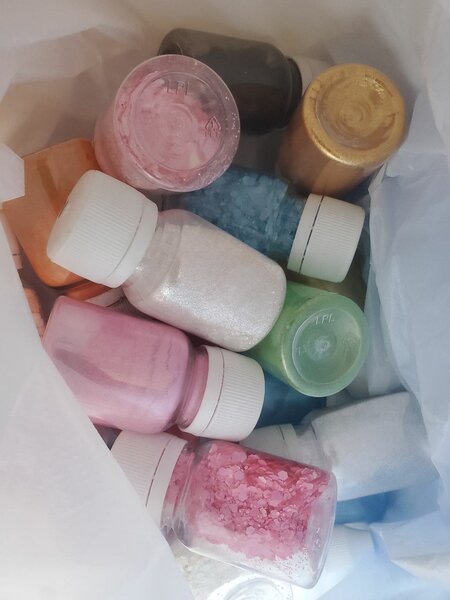 Assortiment - Pailletes & Mica