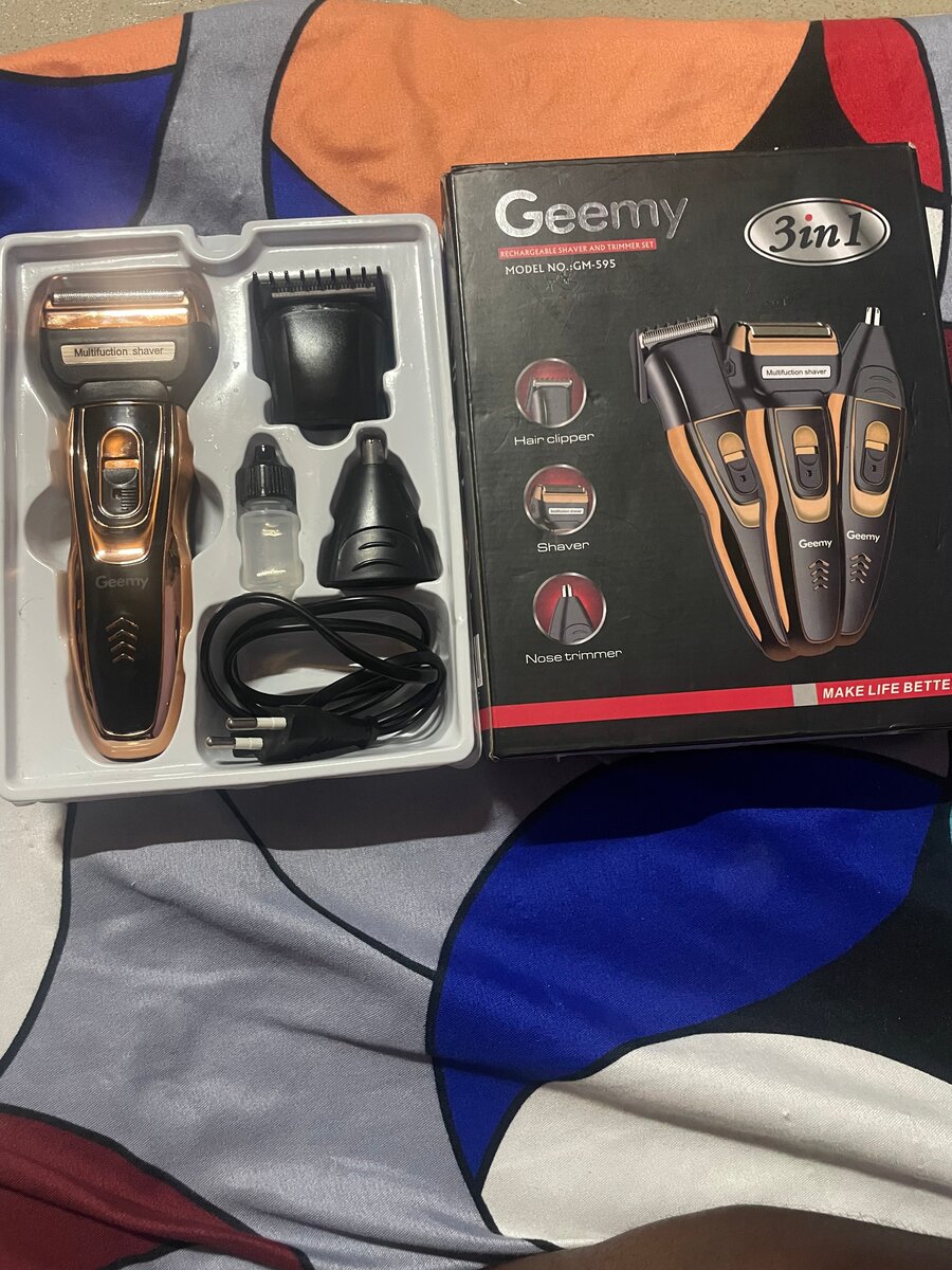 Tondeuse Geemy 3 en 1 Multifonction