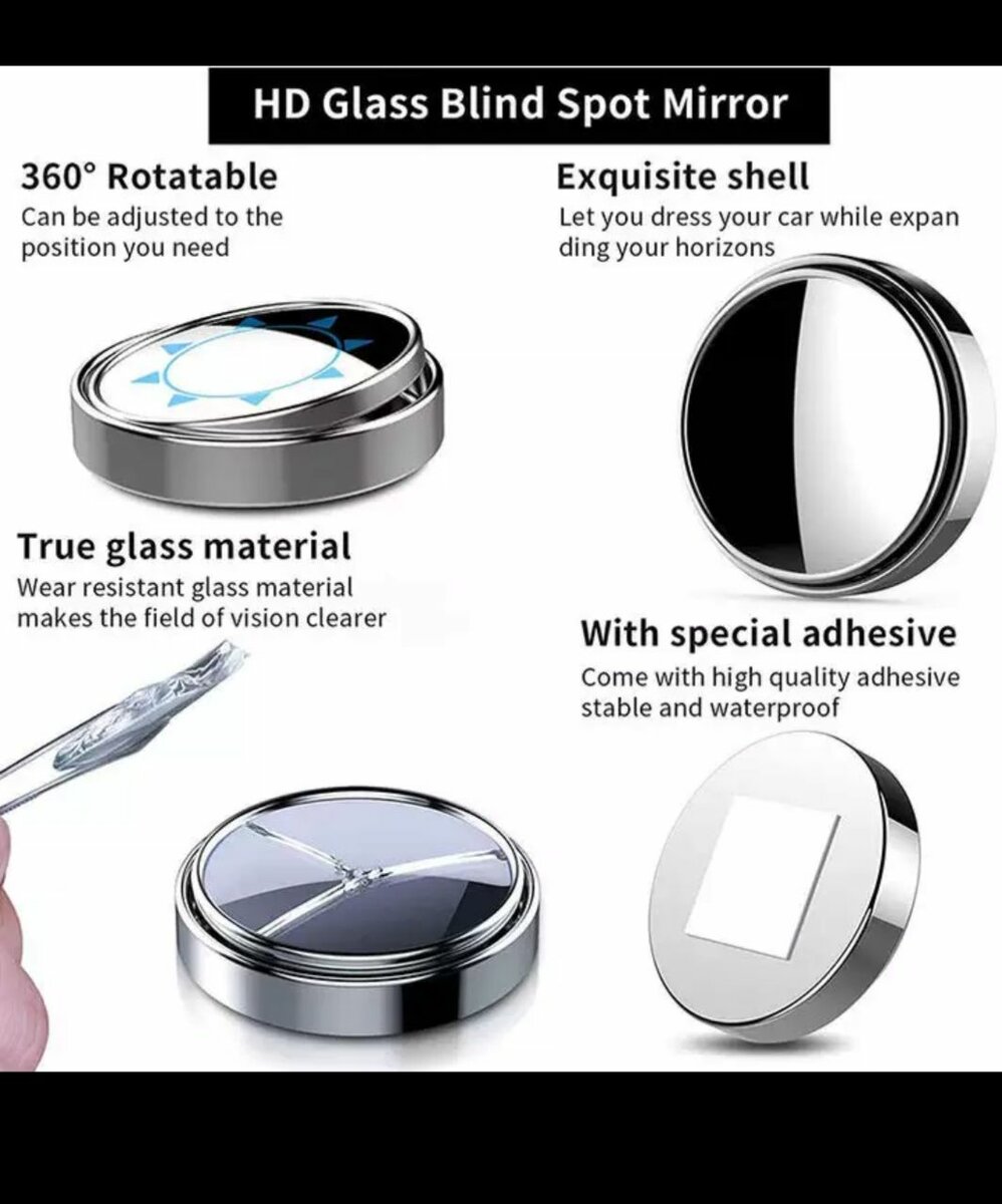 Car blind spot mirrors