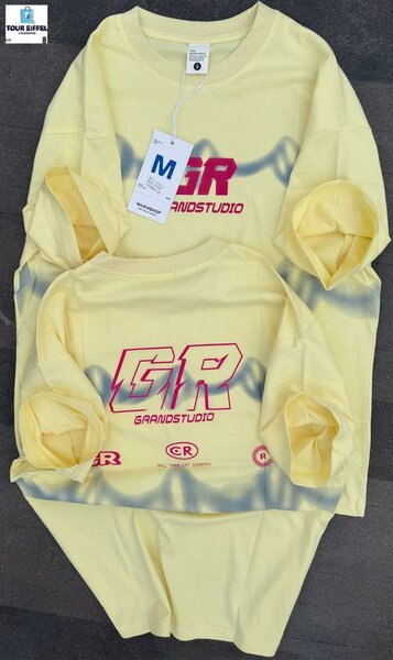 T-shirt jaune Grandstudio