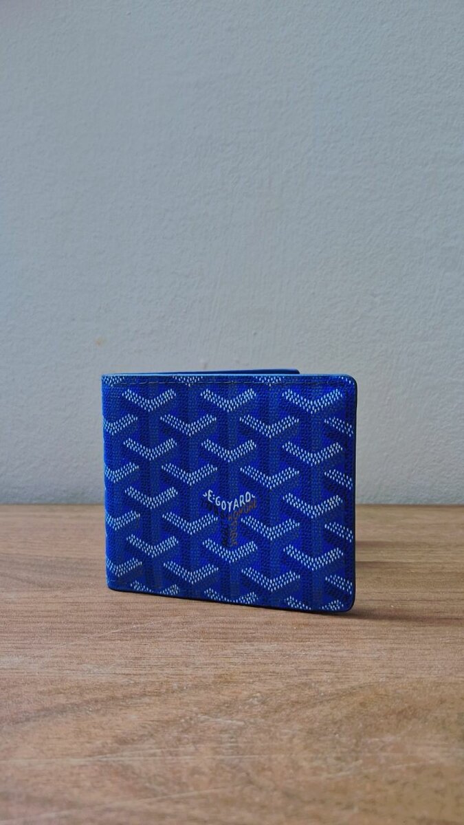 Porte-cartes Goyard Bleu