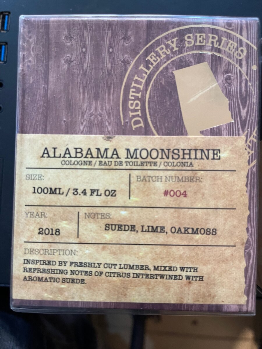 Distillery Series Mens perfume from America