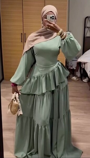 Robe longue fluide élégante