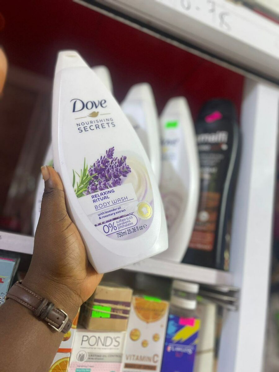 Dove body wash