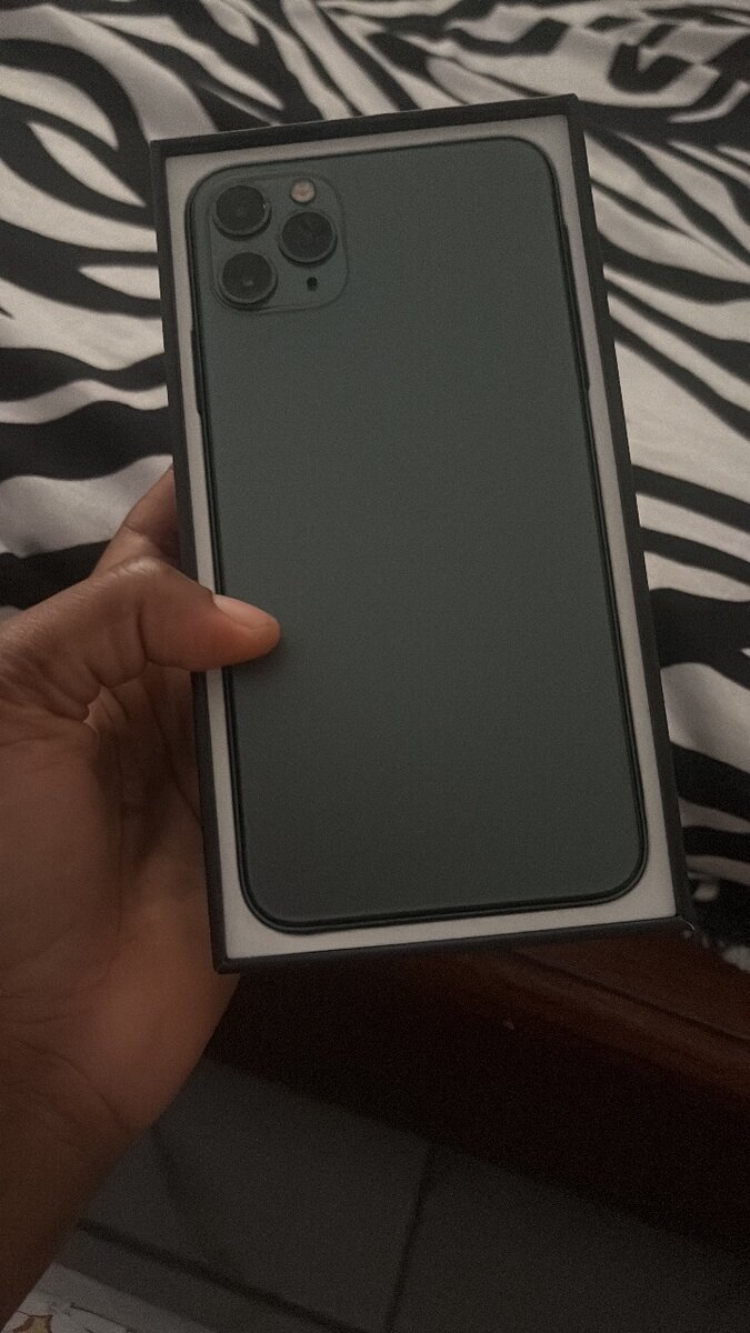 IPhone 11 Pro Max avec le carton