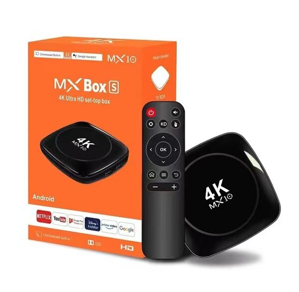 Box Android TV 4K MX10