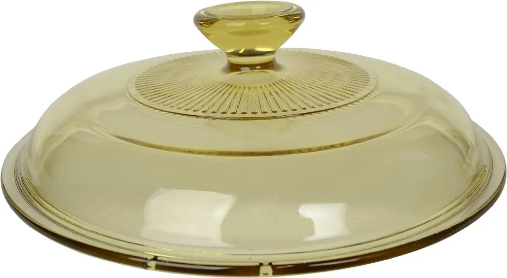 Cocotte en verre avec couvercle