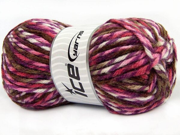 Laine multicolore épaisse