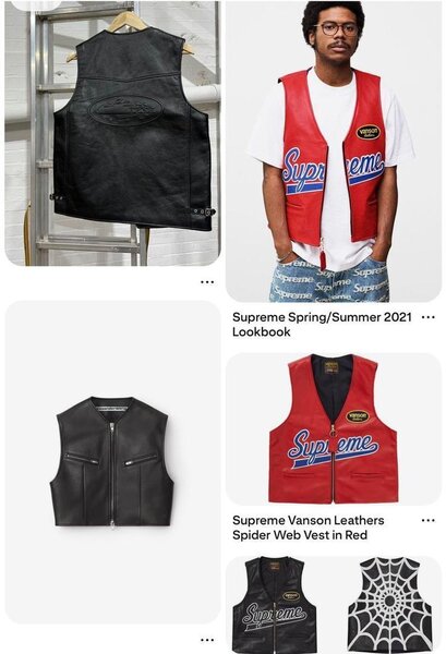 Gilet en cuir homme tendance