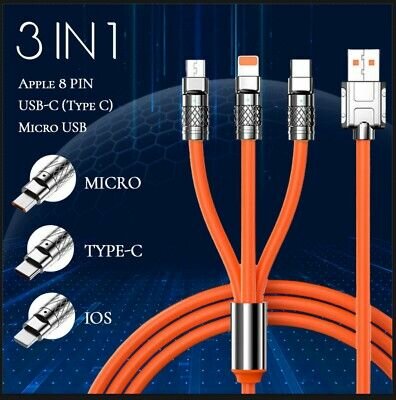 Câble rapide 3 en 1 (120W)