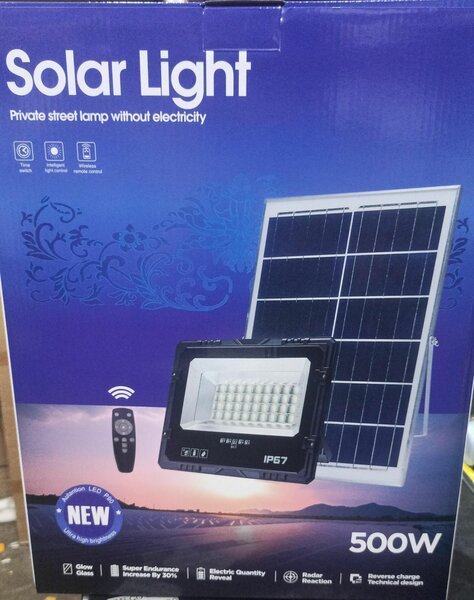Solar flood light 500W