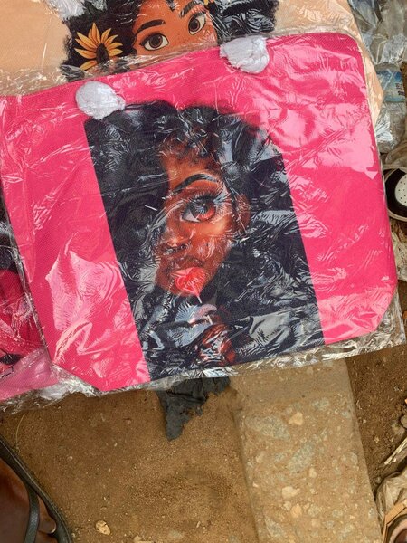 Sac fourre-tout imprimé pour filles