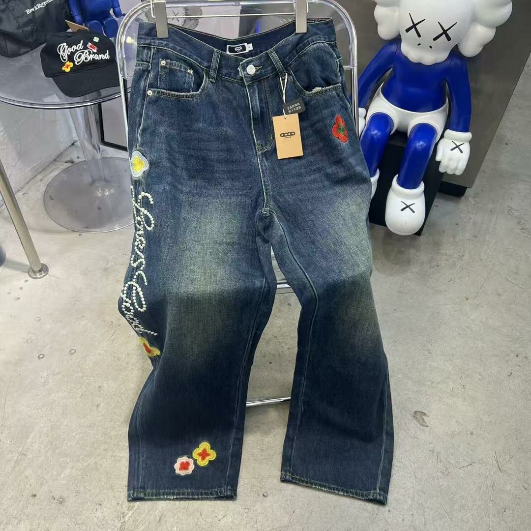 Jeans stylés brodés