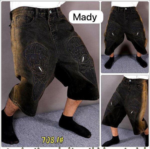 Culotte en jeans homme