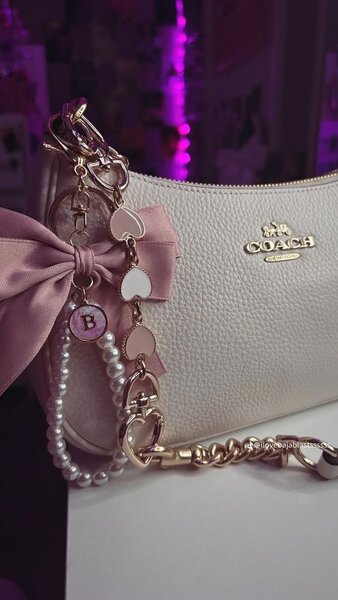 Porte-clés décoratif pour sac