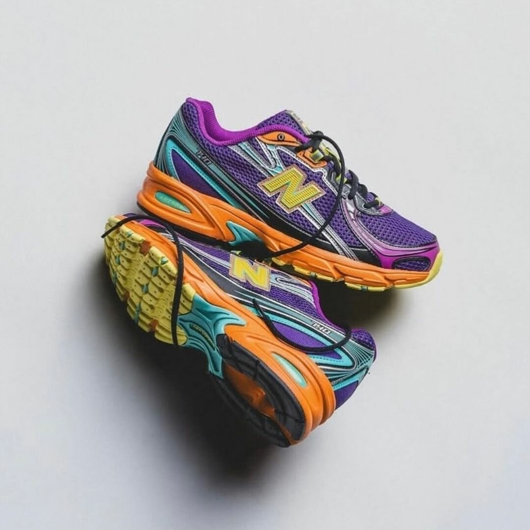 Sneakers multicolores tendance