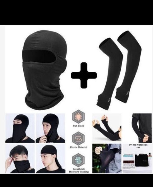 Cagoule Sport UV + Manchettes